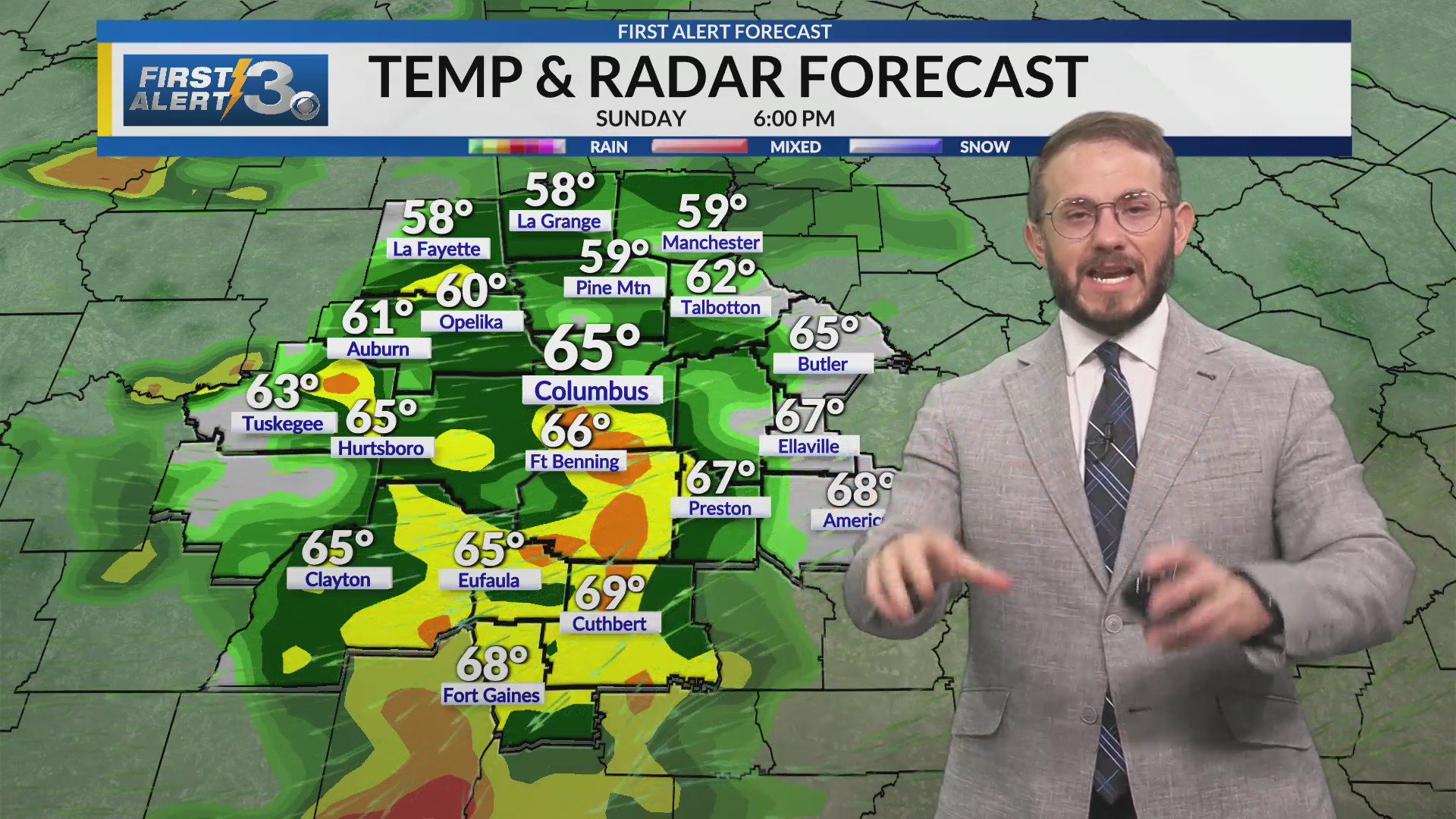 Friday 5a Morning Weather Update