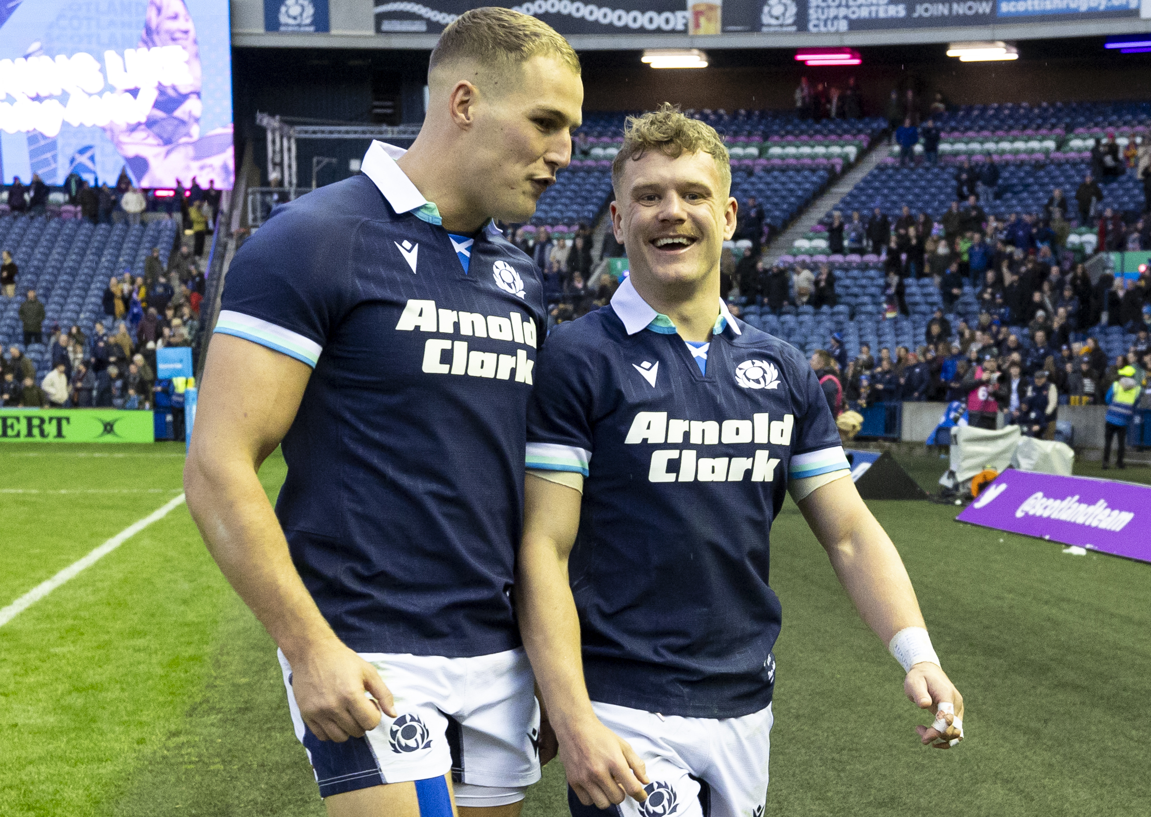 Darcy Graham and Duhan van der Merwe ruled out of Edinburgh game as ...