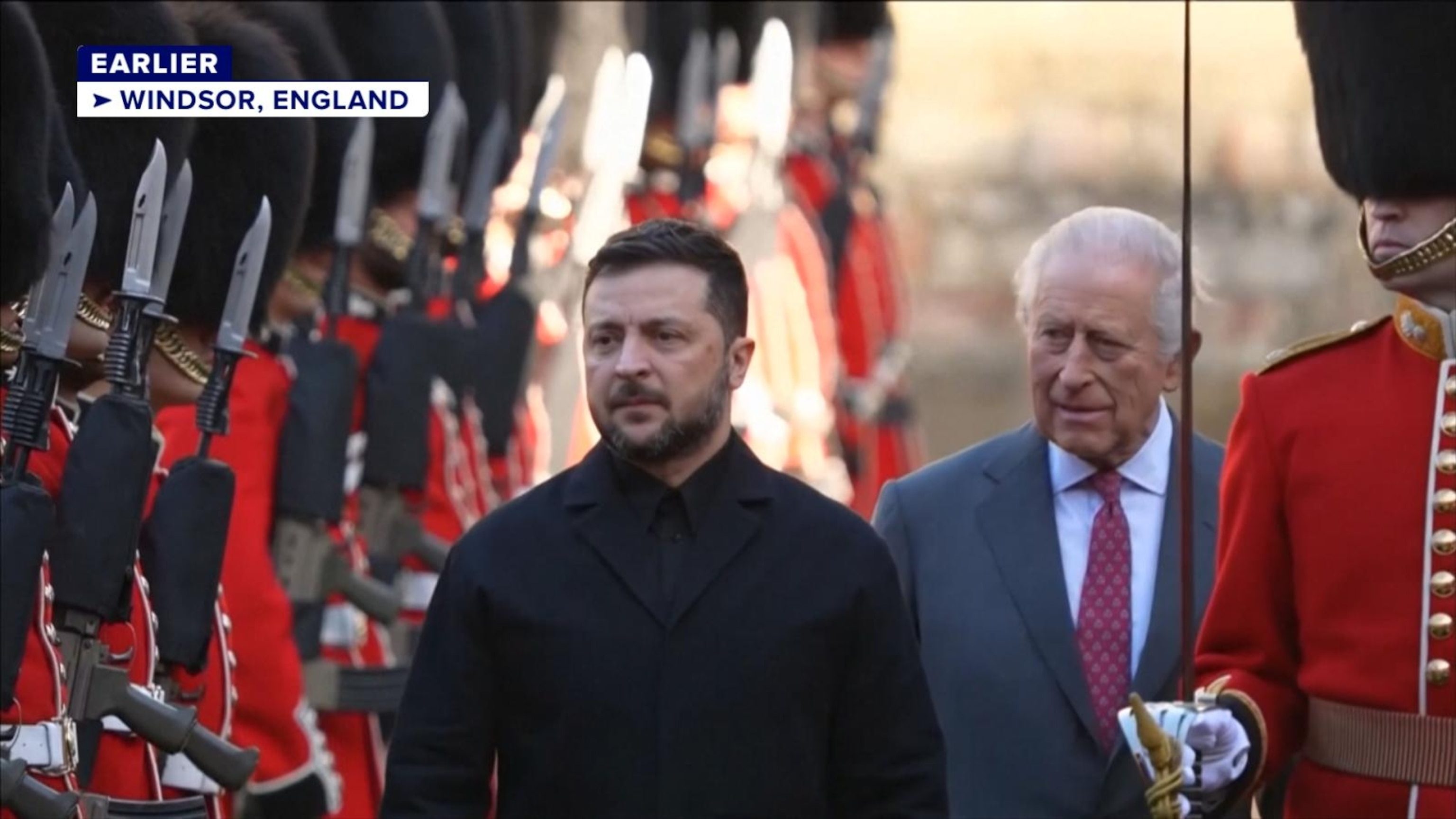 Zelenskyy meets with King Charles