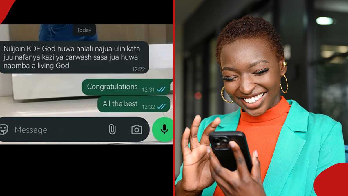 Kenyan lady stunned as man she rejected returns to brag he got into KDF ...