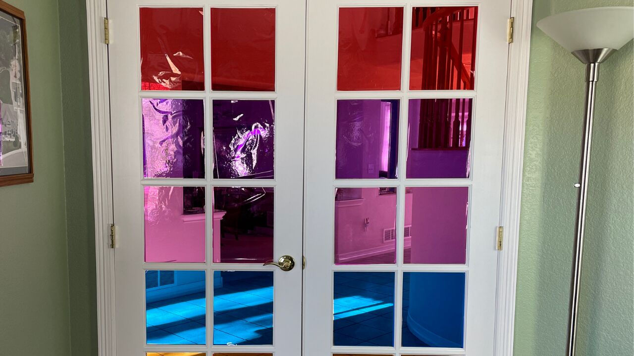 Glass Door Privacy Hack