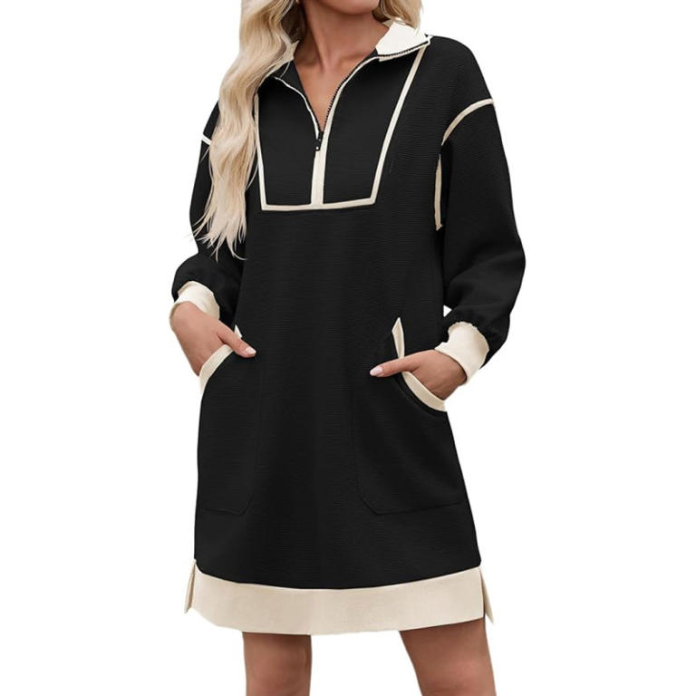 Amazon's $29 Sweatshirt Dress 'Looks Extremely High End,' and It Comes