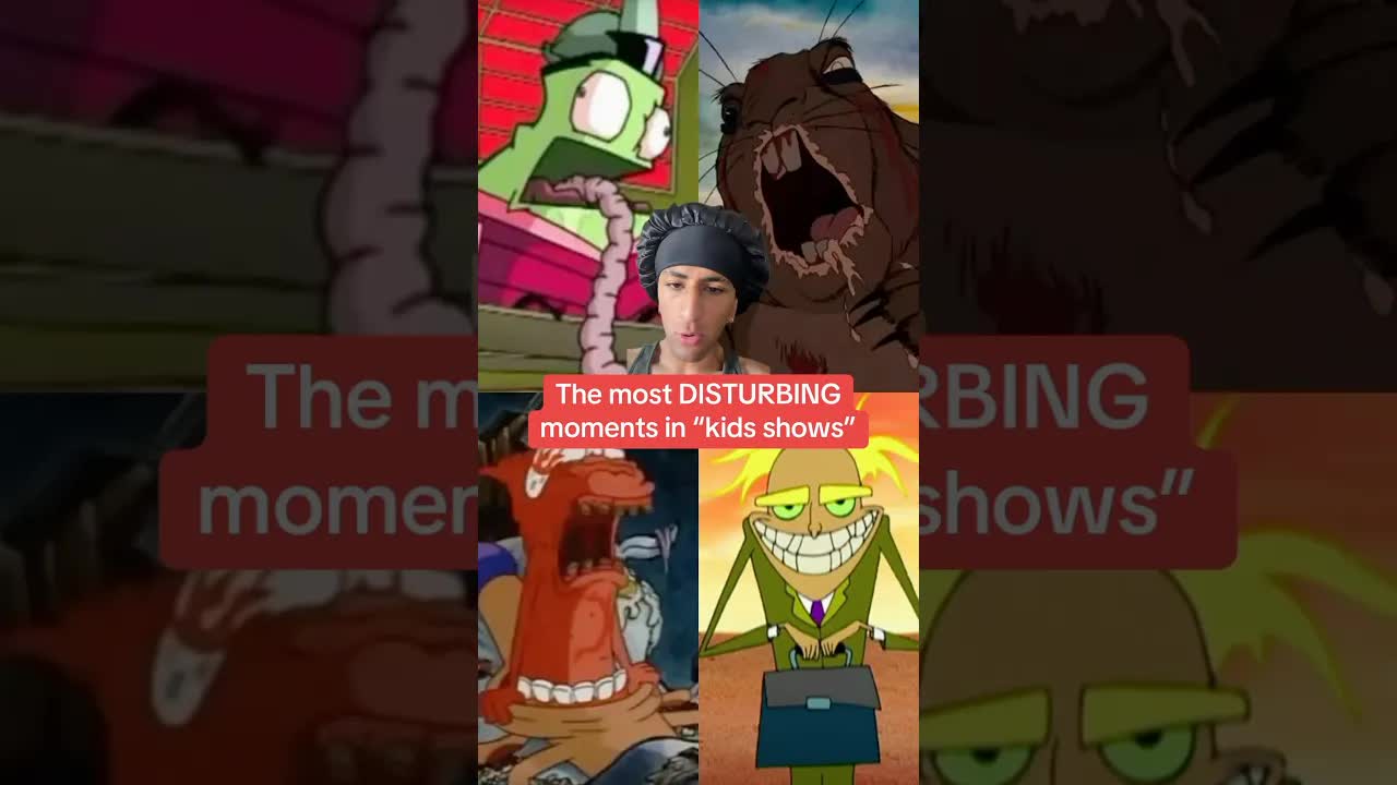 The most DISTURBING moments in Cartoons