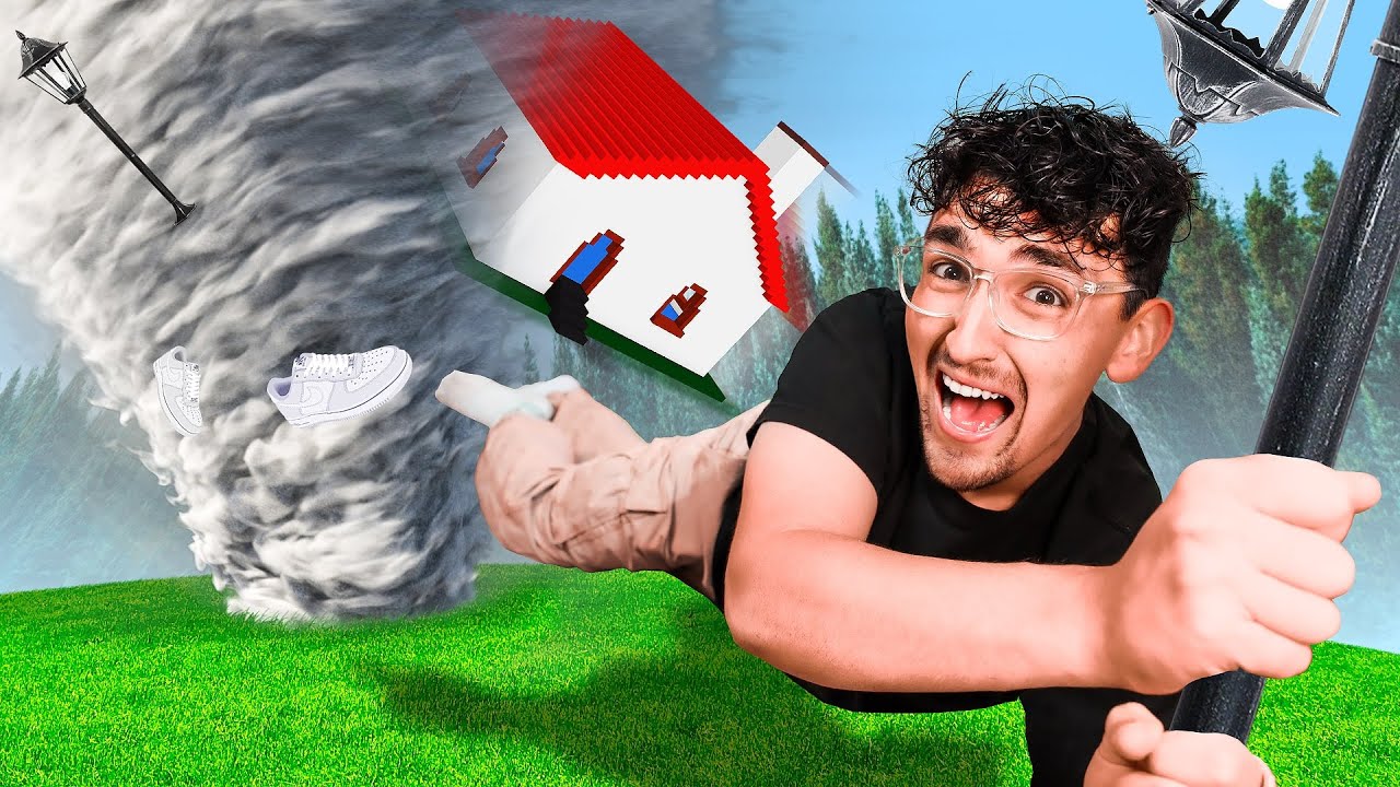 Surviving The Biggest Tornado Ever In Roblox