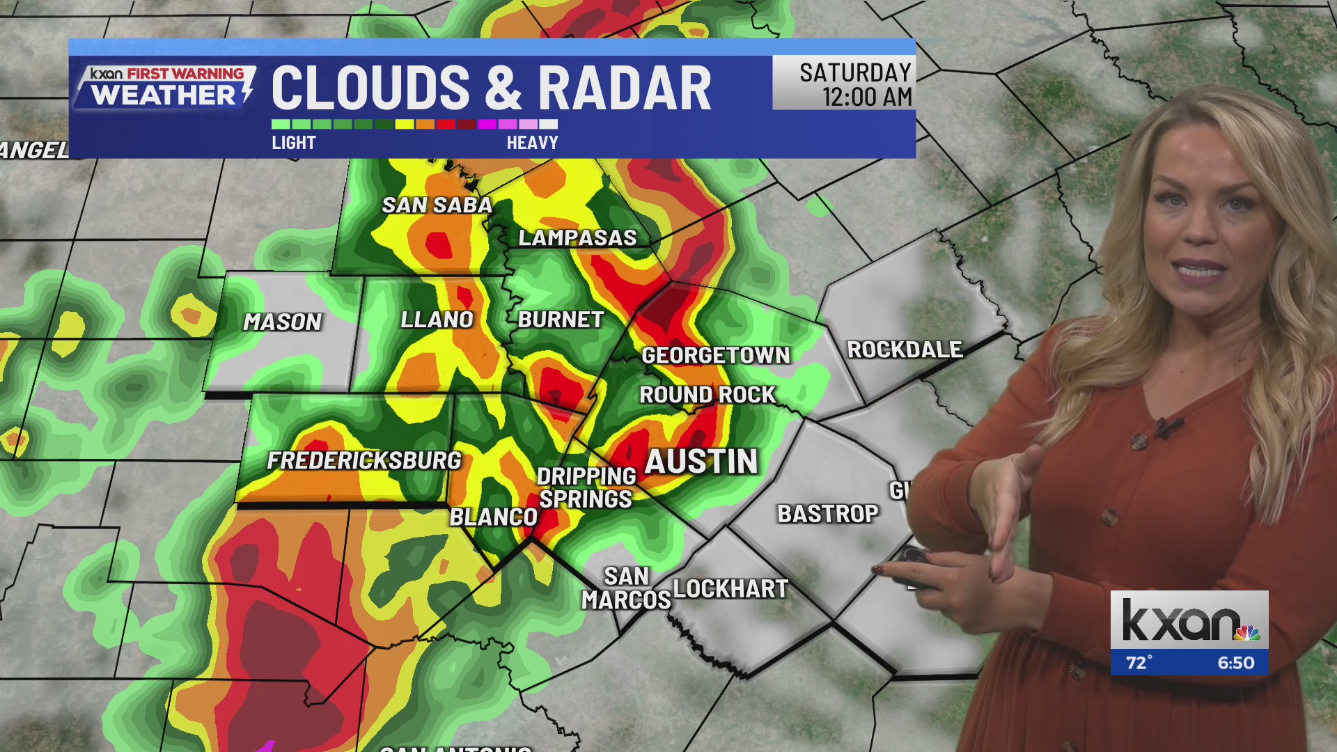 Complex of strong storms, heavy rain moves in late Friday | Oct. 24 ...