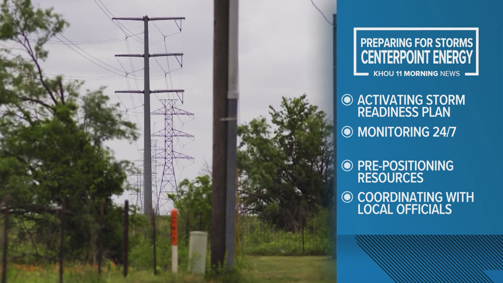 CenterPoint Energy activates storm readiness plan