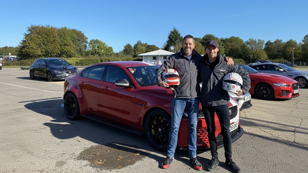 Jaguar Project 8 at Full Speed – Track Driving with Ollie Webb