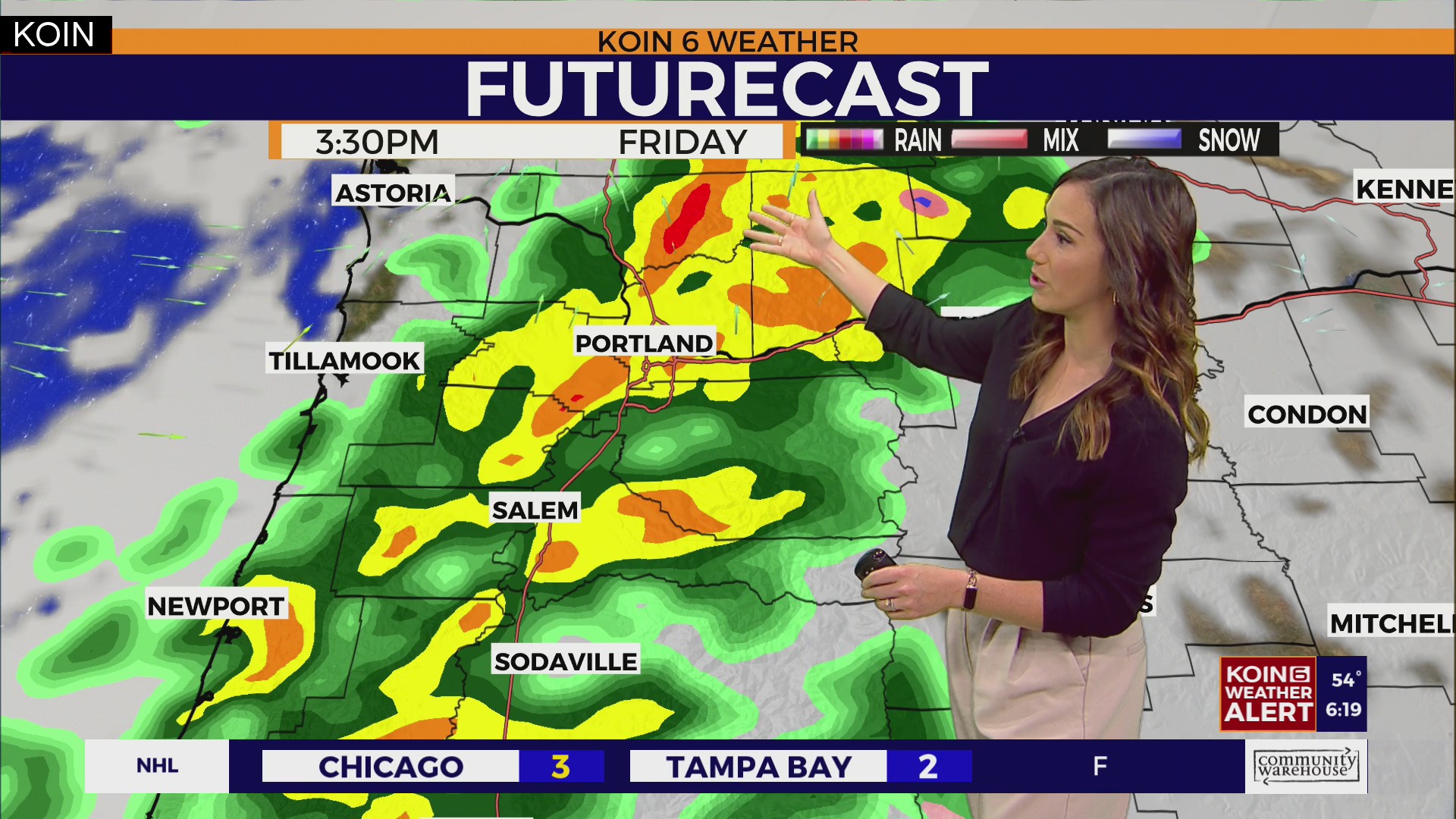 Storm Details: Wet & windy weather arrives in Portland Friday