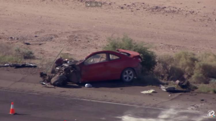 Interstate 10 lane reopens after crash south of Phoenix