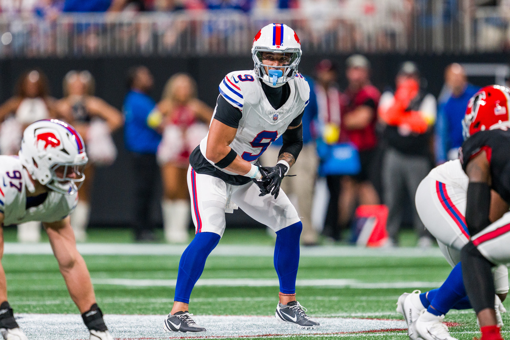 Bills rule out three starters, including safety Taylor Rapp, who was ...