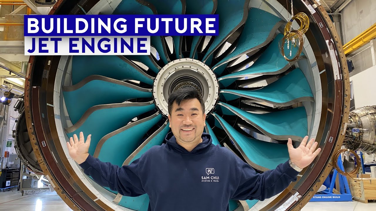 Inside Rolls-Royce factory - building future jet engines