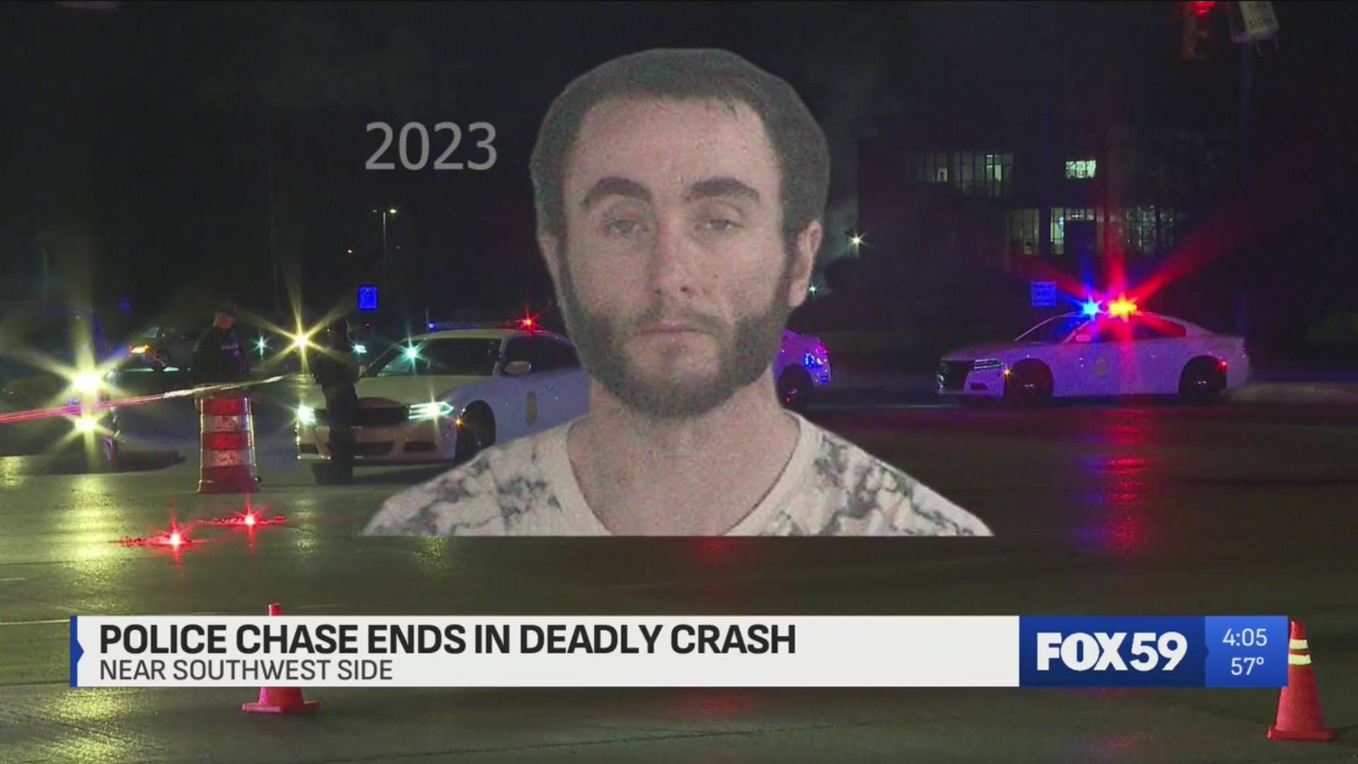 1 killed, 1 hurt after chase ends in crash on near southwest side