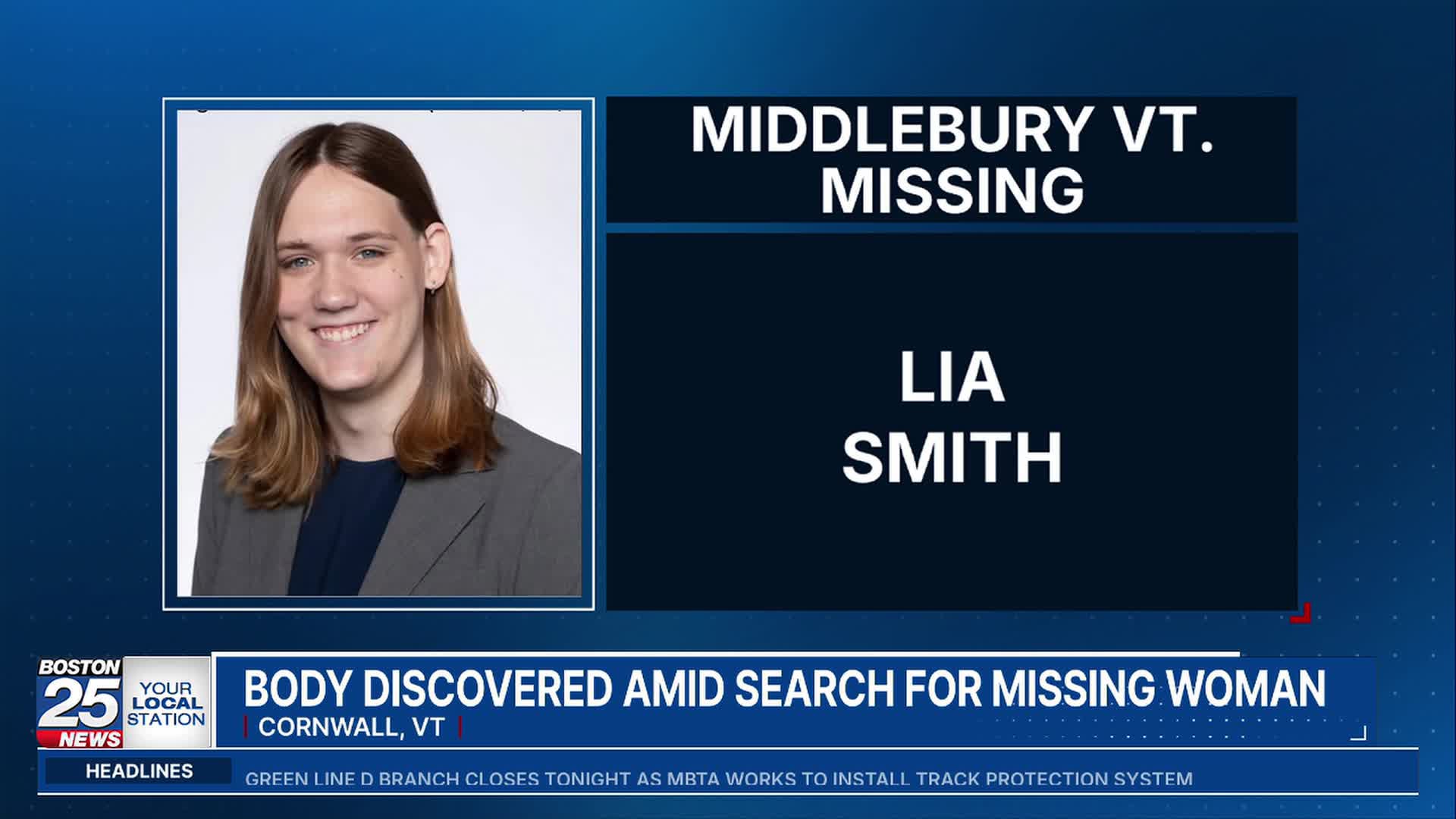 Body found in New England town during search for missing college student