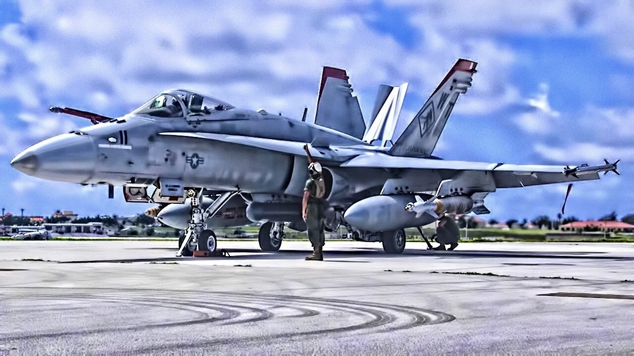 USMC F/A-18 Hornets (2019) • Red Devils On Guam