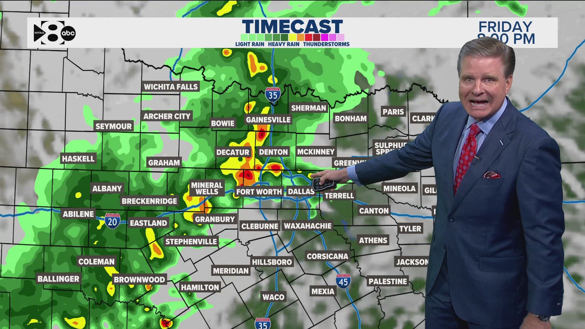 DFW Weather: Here's the latest timing on the rain headed for Dallas ...