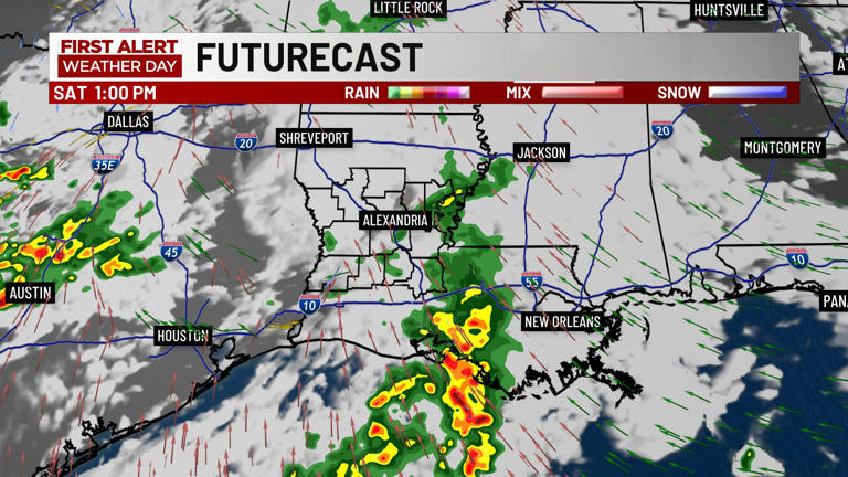 FIRST ALERT WEATHER DAY declared for Saturday (Oct. 25)