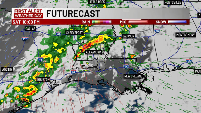 FIRST ALERT WEATHER DAY declared for Saturday (Oct. 25)