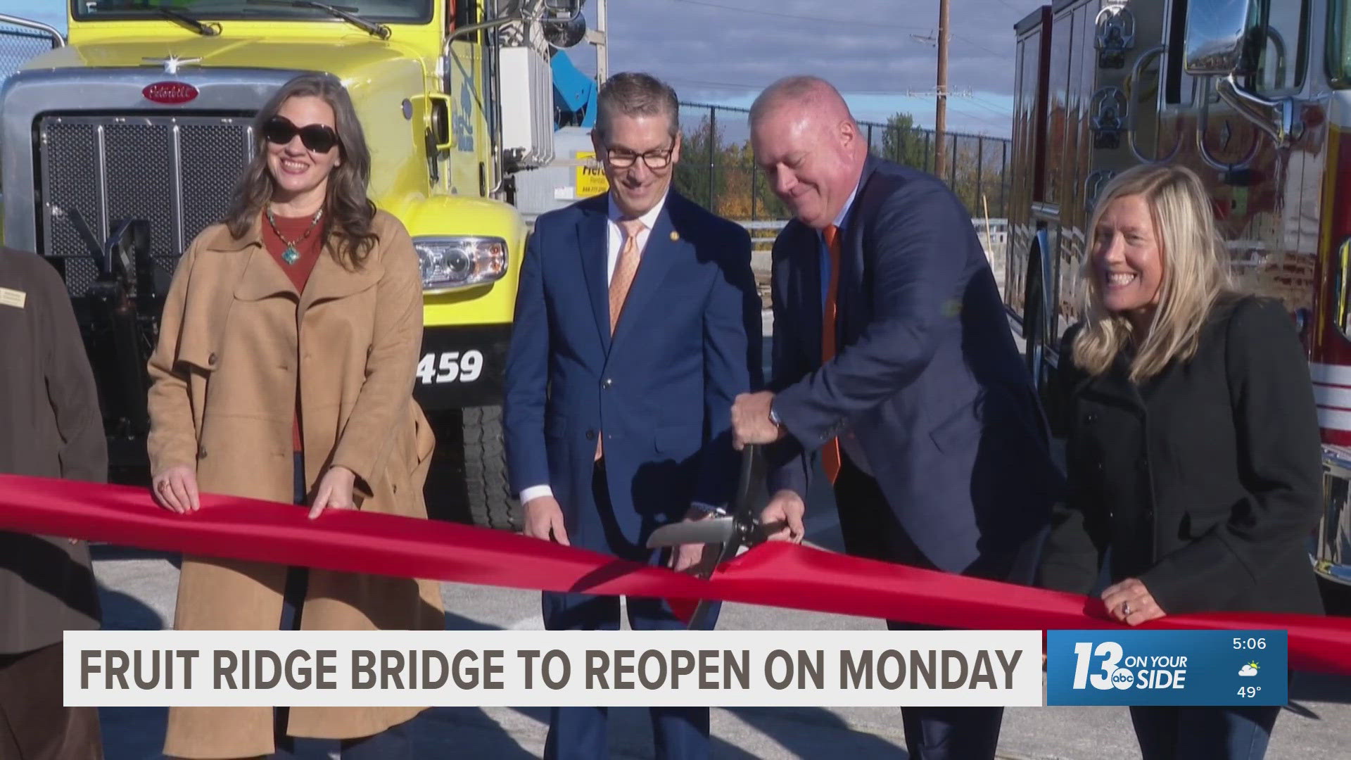 Fruit Ridge Ave. Bridge set to reopen on Monday