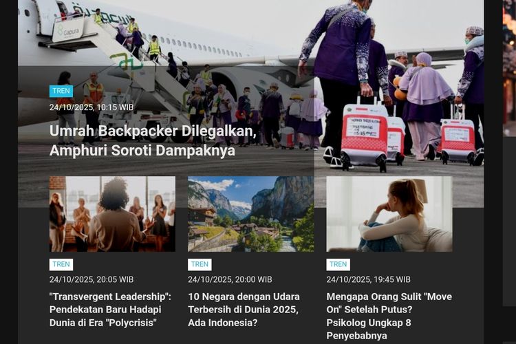 Tren Umrah Backpacker dan Aturan Baru Bawa Powerbank di KA