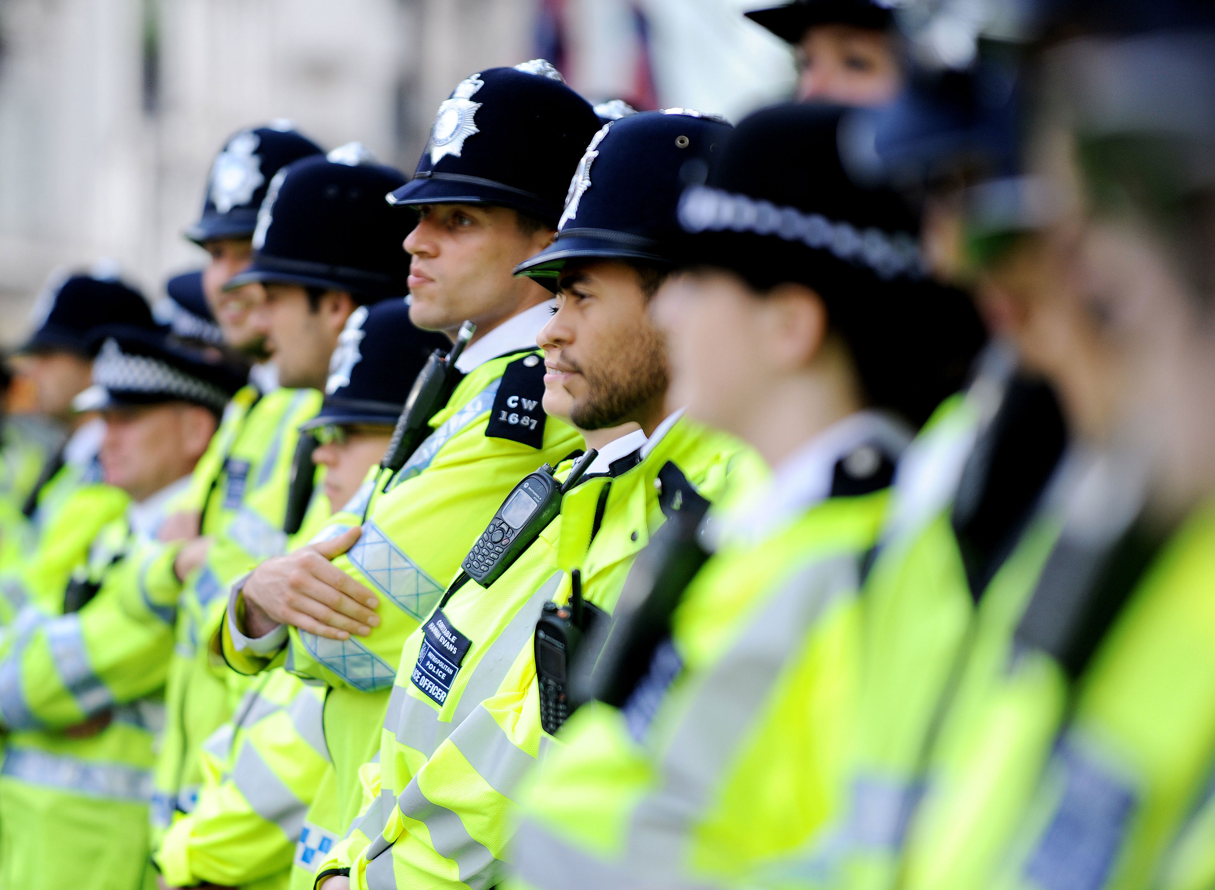 Protests on opposite sides of London amid police restrictions