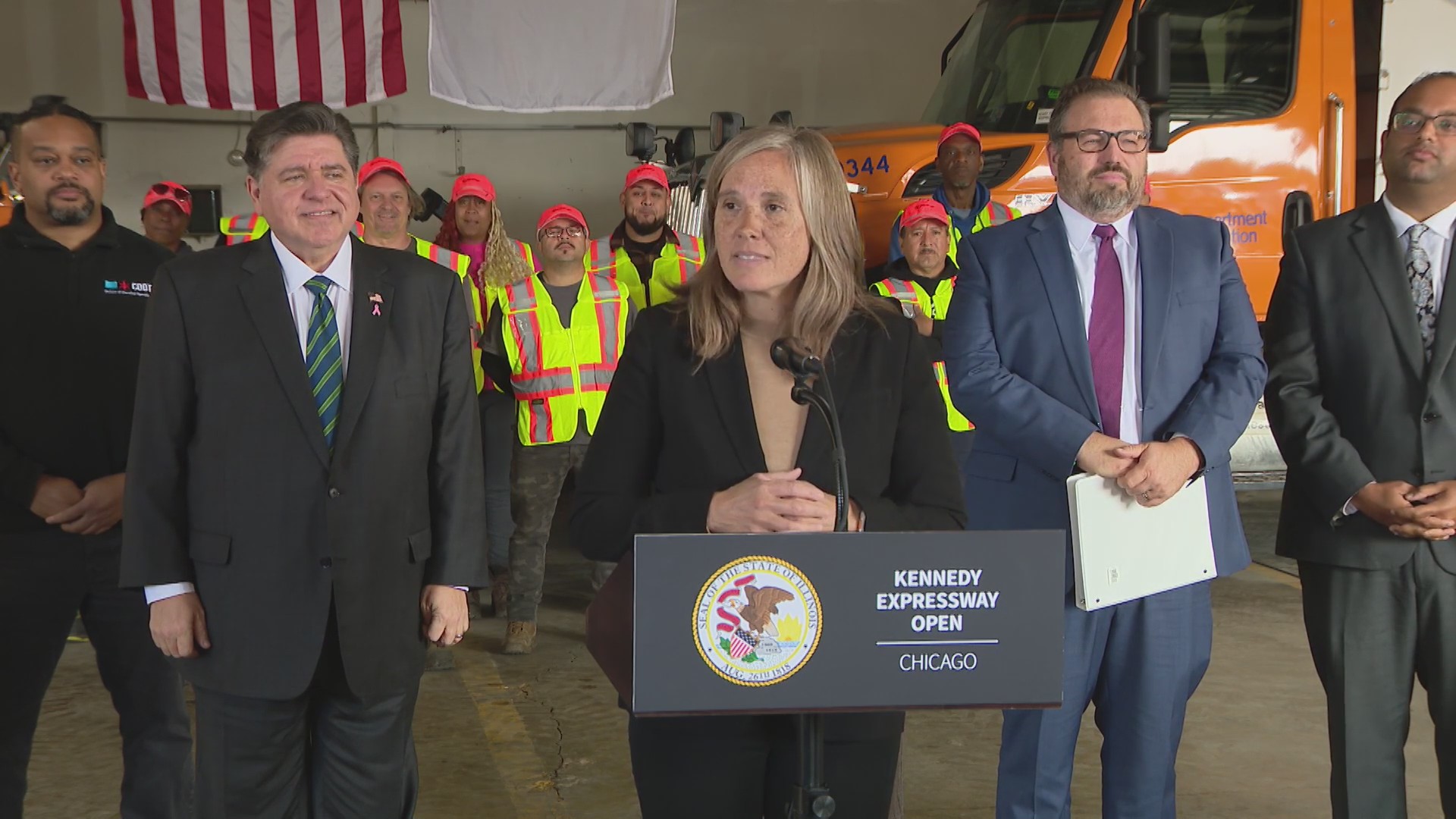 IDOT celebrates completion of 3-year, $170 million Kennedy Expressway ...