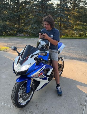 Courtesy of Lori Walton Deegan on his bike