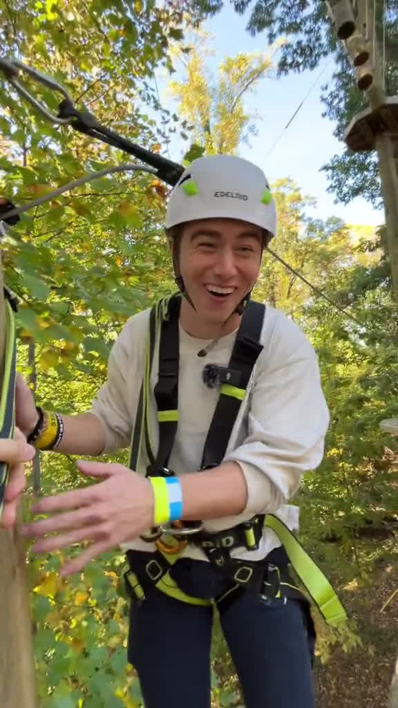 Taking on the Fastest and Scariest Ropes Course Challenge Yet