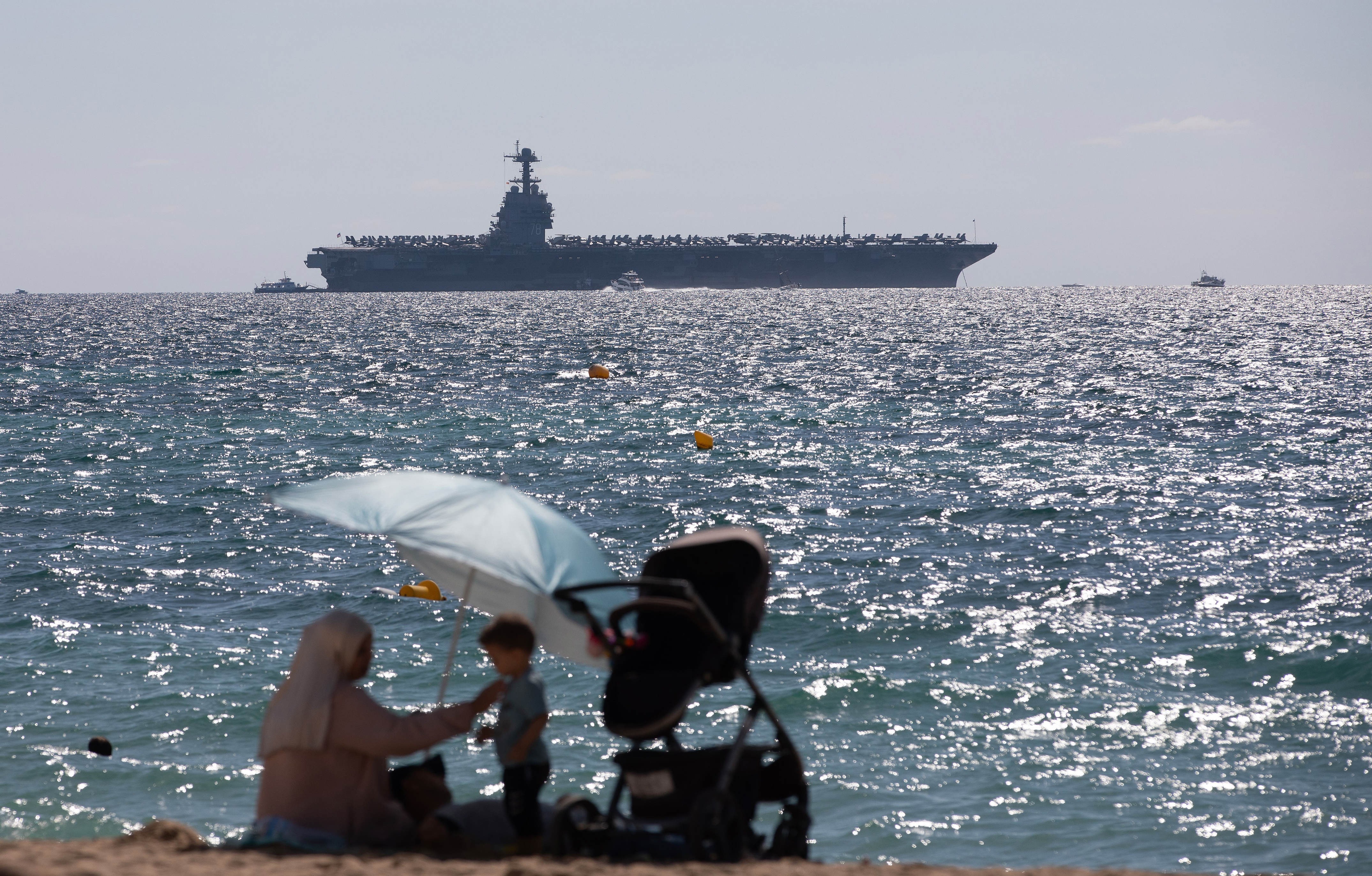 US moving huge Navy firepower close to Venezuela