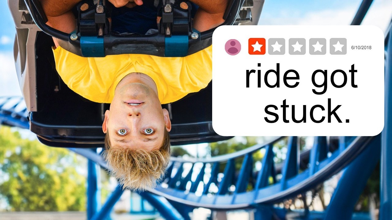 Adventurer reviews experiences on the worst rated theme park rides