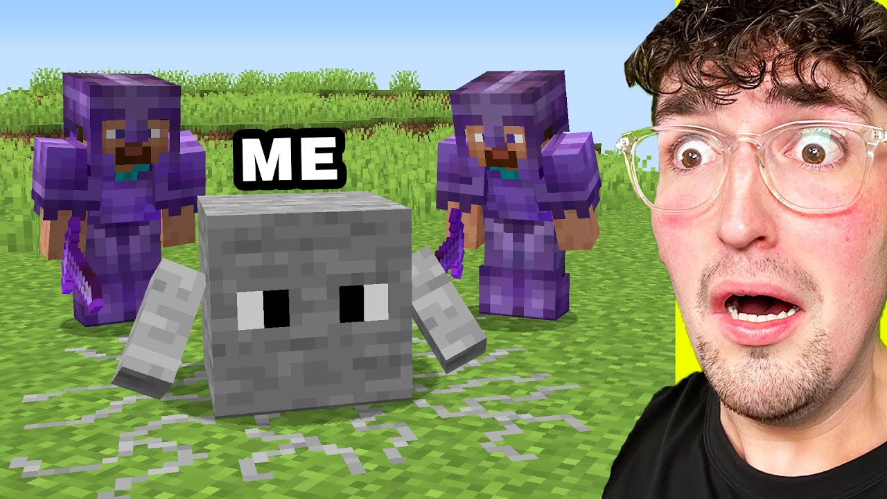 I survived as a block in Minecraft
