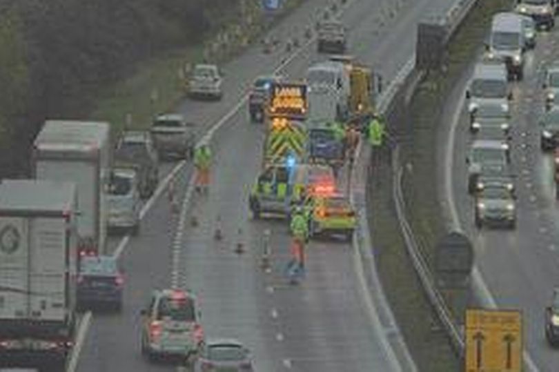 West Lothian M8 drivers warned of delays as emergency services rush to ...