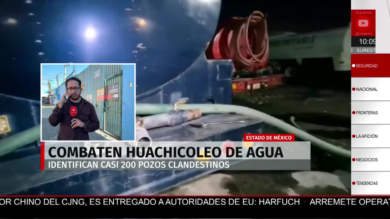 Operativo contra 'huachicoleo' de agua en Edomex detecta 200 puntos ...