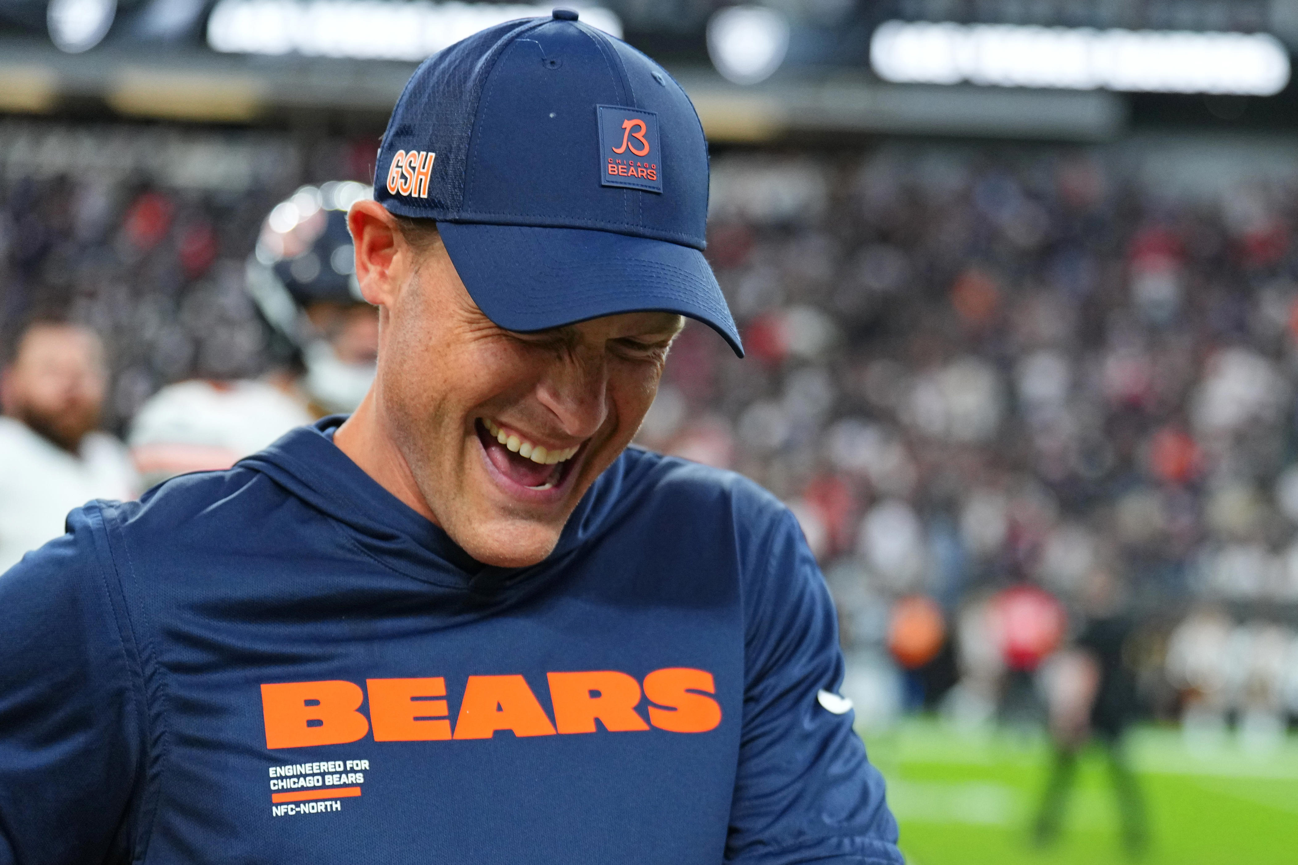 Bears coach Ben Johnson shares origins of 'good, better, best' rallying ...
