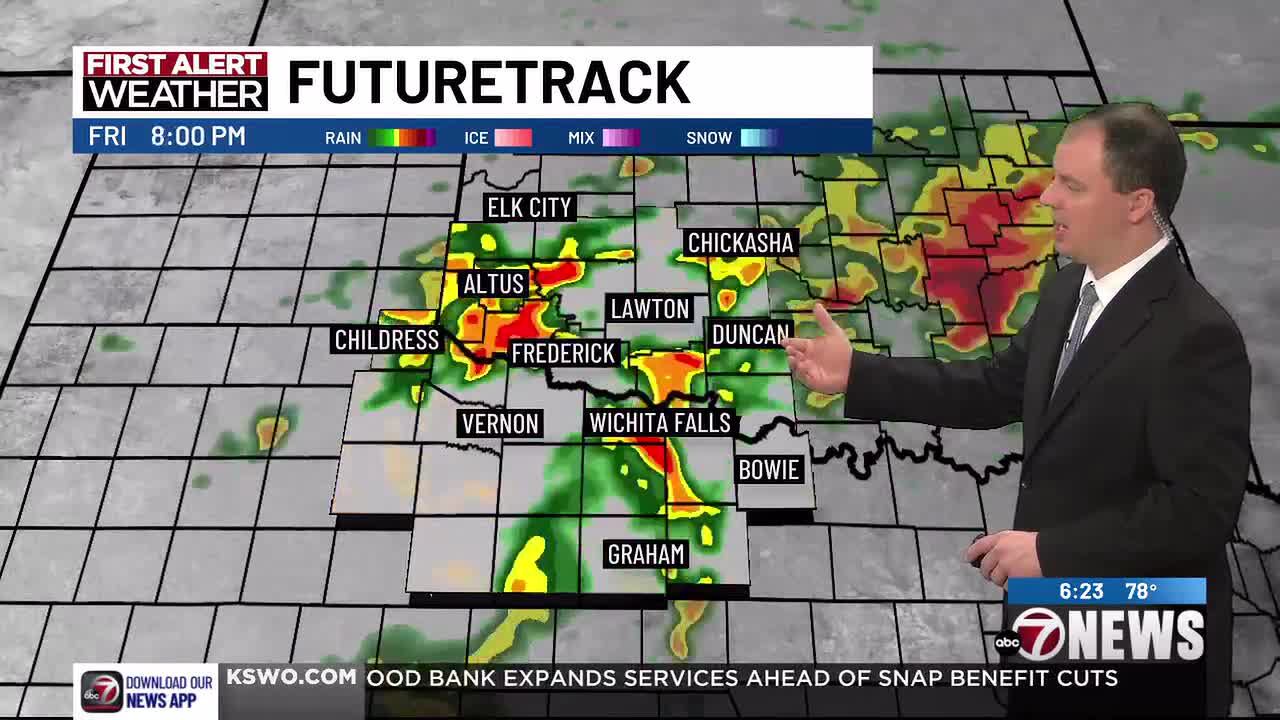 Clouds increase tonight ahead of our next storm system late this week ...