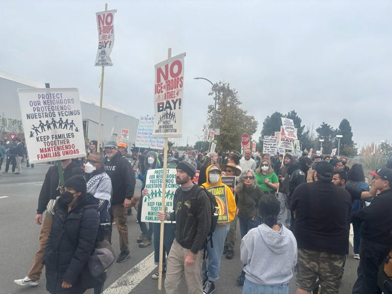 Shooting at California Coast Guard base wounds 2 during immigration protest