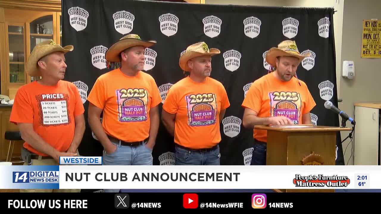 Life long west sider wins 2025 West Side Nut Club Half Pot