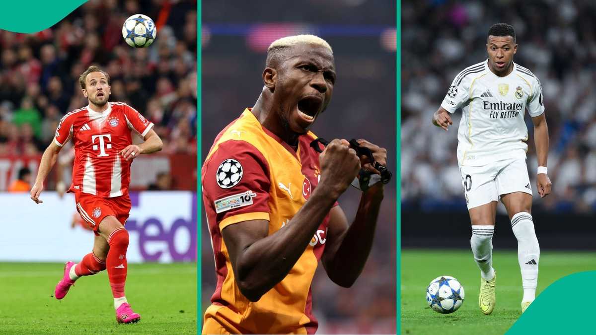 Osimhen enters Champions League golden boot race with Kane, Mbappe, Haaland