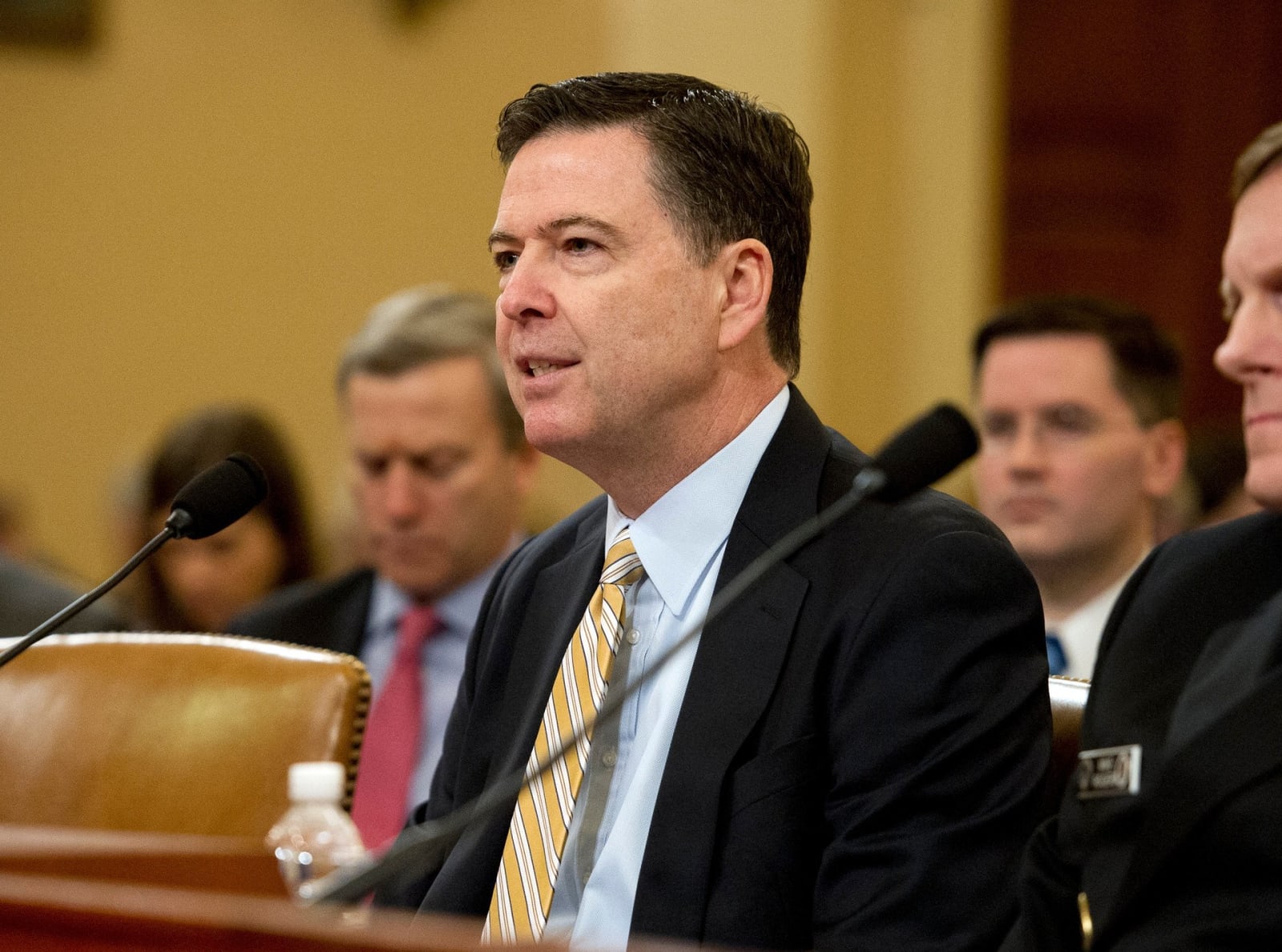 The court’s rejection of the government’s motion marked an early setback for Justice Department prosecutors in the high-profile case involving a former top law enforcement official. James Comey led the FBI from 2013 to 2017. By: Ron Sachs / CNP / MEGA