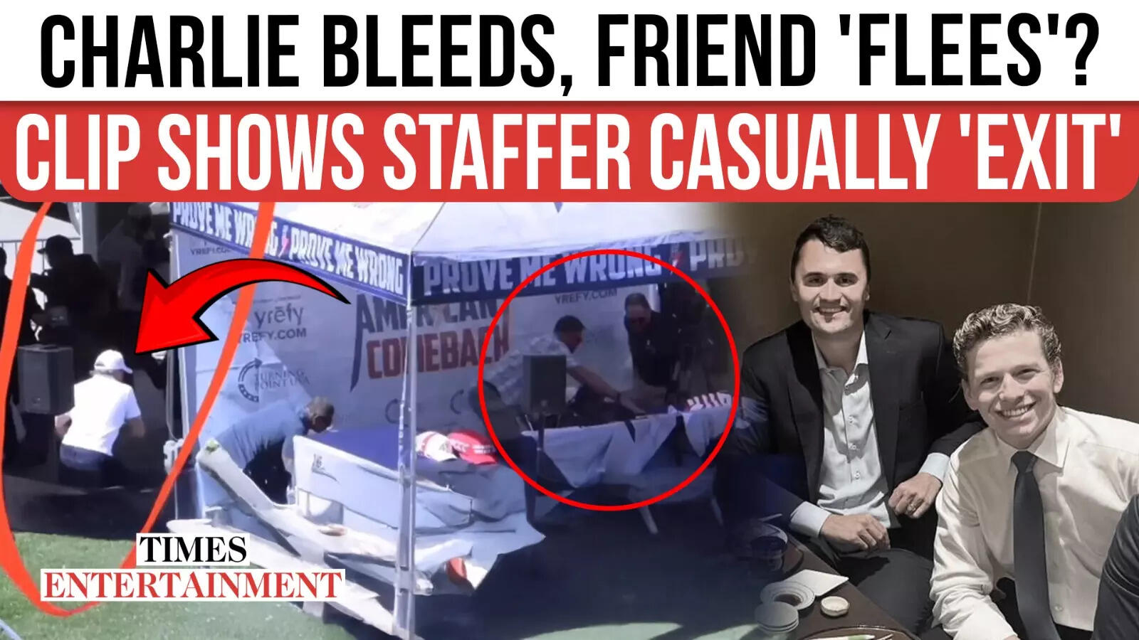Charlie Kirk Abandoned By Chief Of Staff In Final Moments? Conspiracy