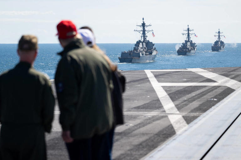 Trump Pushes for New Classes of Navy Warships