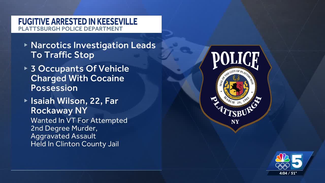 Man wanted on attempted murder charge in Vermont among 3 arrested in ...