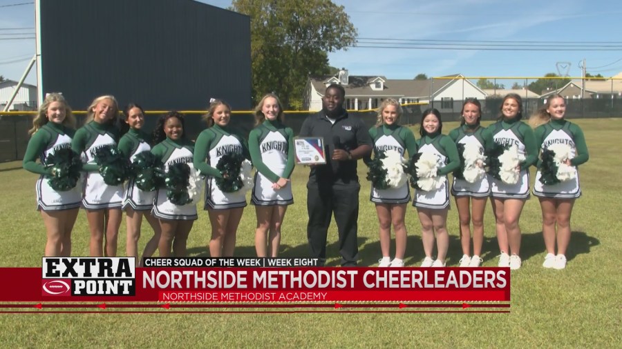 Extra Point Cheer Squad of the Week, Week Eight: Northside Methodist ...