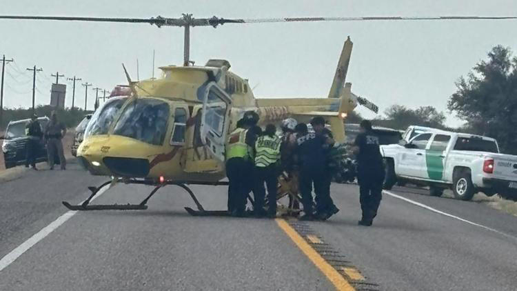 Multiple people airlifted after being ejected from vehicles following ...