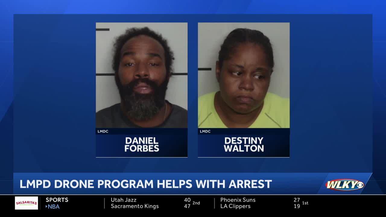 LMPD's Drone First Responder program helps catch thieves trying to ...