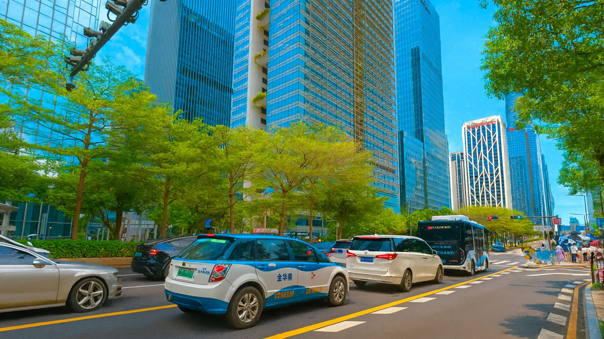 Rapid Urban Growth in Shenzhen – China 4K