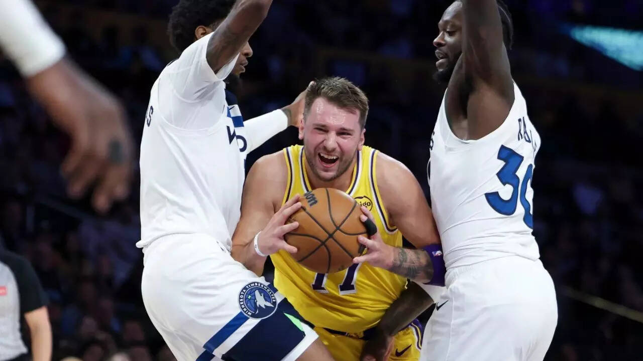 How many points did Luka Doncic score tonight (Oct 24)? Los Angeles ...