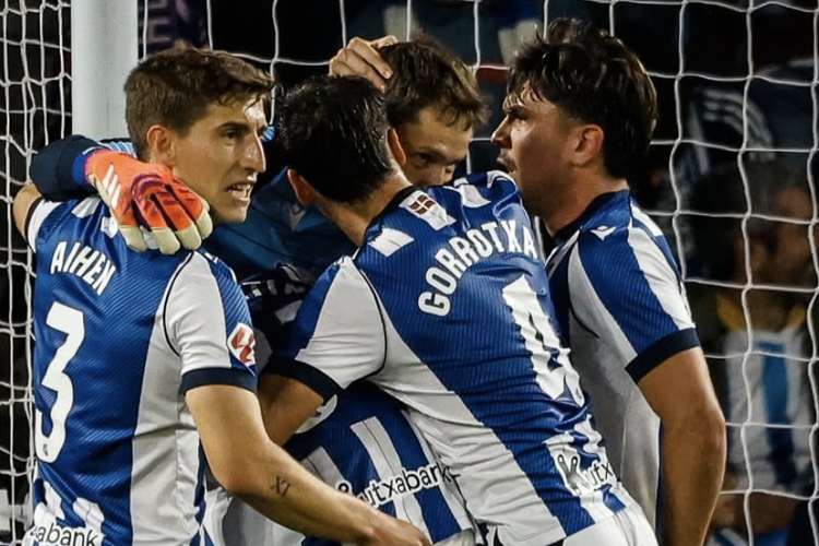 Oyarzabal Cetak Dua Gol, Real Sociedad Kalahkan Sevilla 21 di LaLiga