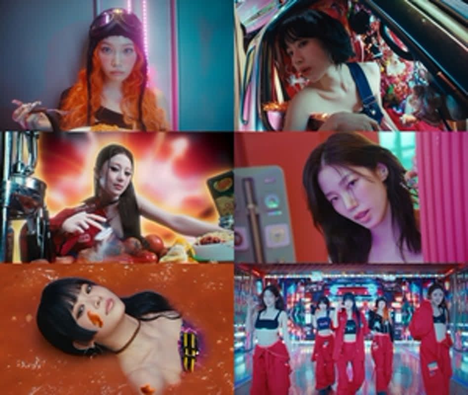 ルセラフィム ルセラ LE SSERAFIM SPAGHETTI サクラ ファンレターお