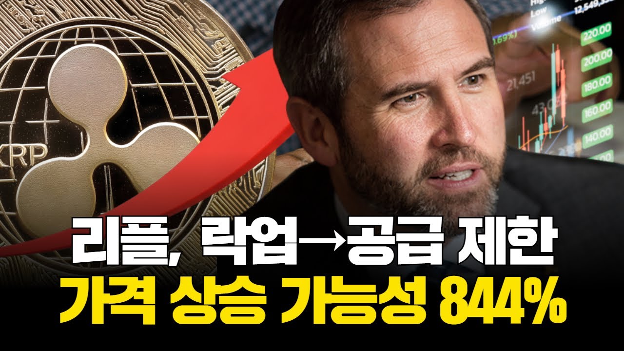리플, 락업→공급 제한…가격 상승 가능성 844% | Watch