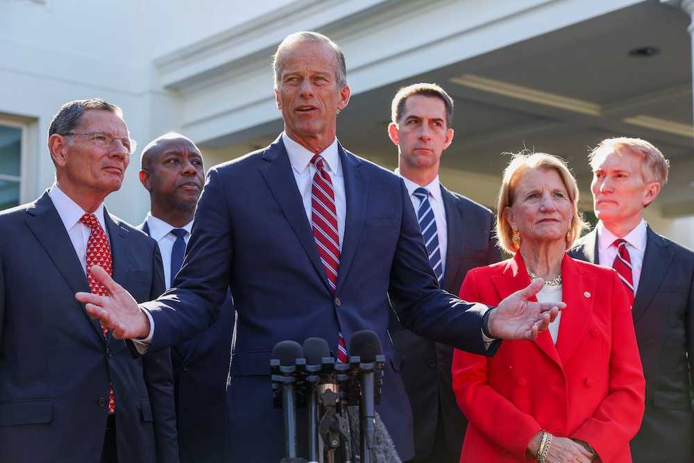 GOP senator says Republicans 'don't have the guts' to stand up to Trump